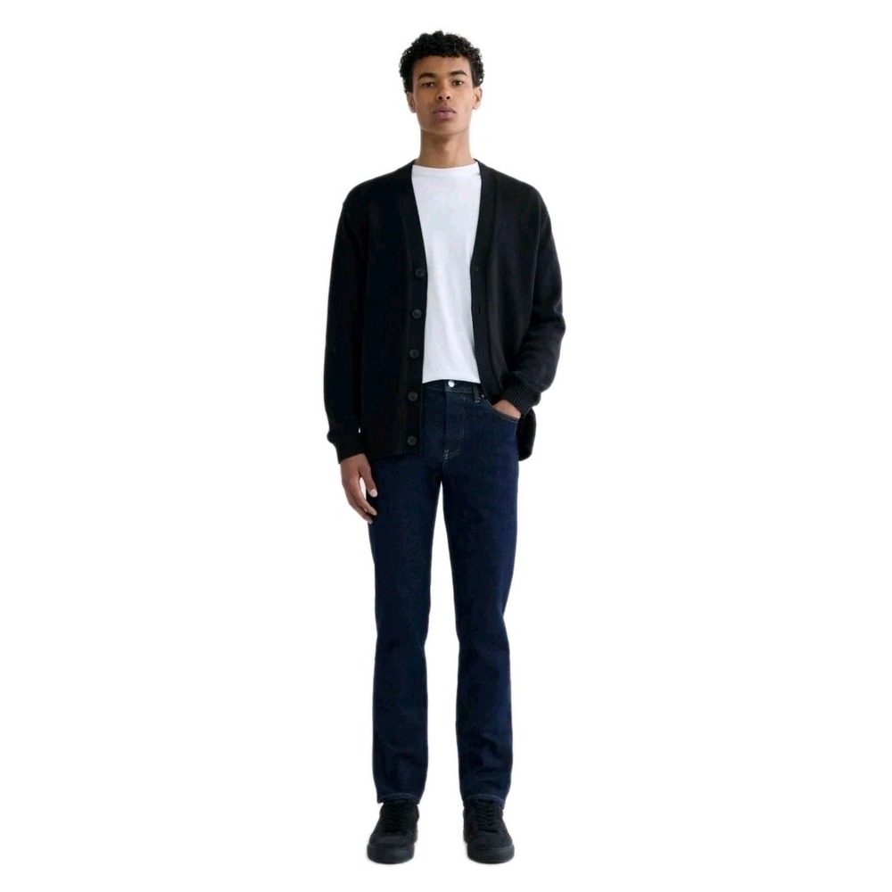 NEW! Everlane The Relaxed 4-Way Stretch Organic Jean in Dark Indigo 30x 32 $138 - Picture 12 of 12